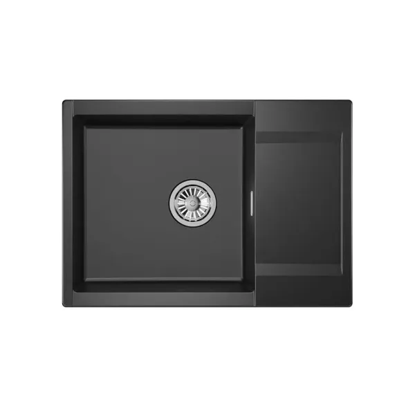 Кухонная мойка GRANULA ES-7003 шварц