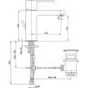 Смеситель E.C.A. Nita 102188047EX