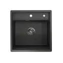 Кухонная мойка GRANULA KS-5051 черный/матовый