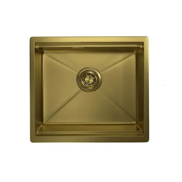 Кухонная мойка GRANULA KS-5045U золото сатин