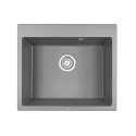 Кухонная мойка GRANULA GR-6001 алюминиум