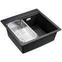 Кухонная мойка EMAR EMQ-1520.Q морион