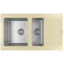 Кухонная мойка FLORENTINA Комби 860К шампань (21.410.D0860.202)