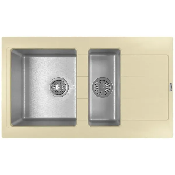 Кухонная мойка FLORENTINA Комби 860К шампань (21.410.D0860.202)