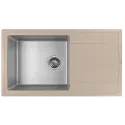 Кухонная мойка FLORENTINA Комби 860 песочный (21.400.D0860.107)
