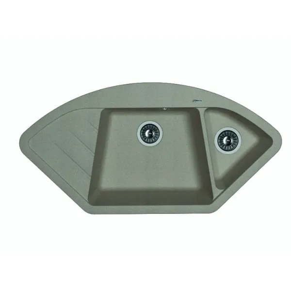 Кухонная мойка FLORENTINA Веста серый шелк (20.285.E1005.307)