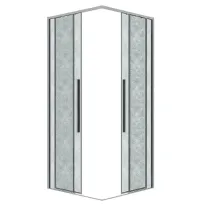 1/2 душевого огражде...