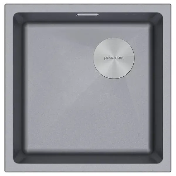 Кухонная мойка PAULMARK LUMI-SKEW LU45SK-GRM