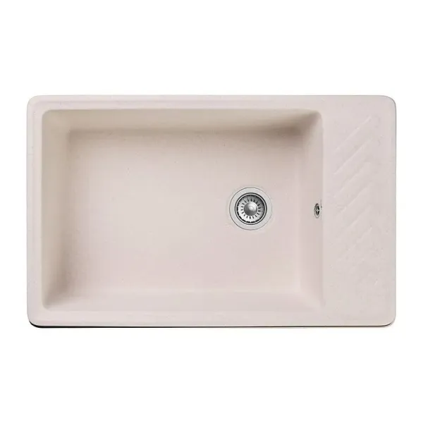 Кухонная мойка GRANFEST Quarz GF-ZL51 белый