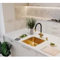 Смеситель EMAR ЕС-3015 PVD Golden