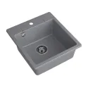 Кухонная мойка GRANFEST URBAN 245 темно-серый