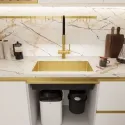 Кухонная мойка EMAR EMB-660(UN) PVD Golden