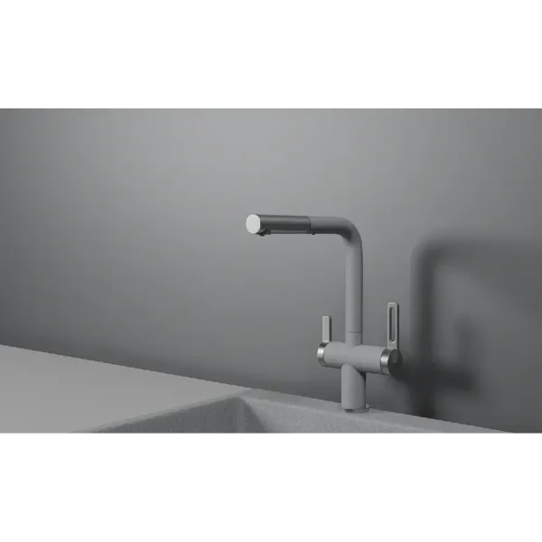 Смеситель GRANULA GR-8170 базальт