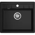 Кухонная мойка GRANFEST Quadro GF-Q561 чёрный