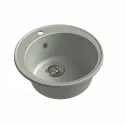 Кухонная мойка GRANFEST QUARZ GF-Z 08 D480 серый