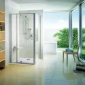 Душевая стенка RAVAK Pivot PPS-100 белый + транспарент 90GA0100Z1
