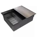 Кухонная мойка PAULMARK NEXT-MULTI SINK PM785445-GM