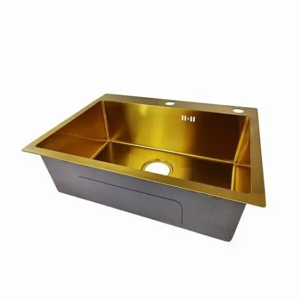 Кухонная мойка EMAR EMB-119 PVD Nano Golden