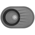 Кухонная мойка GRANULA ST-7601 черный