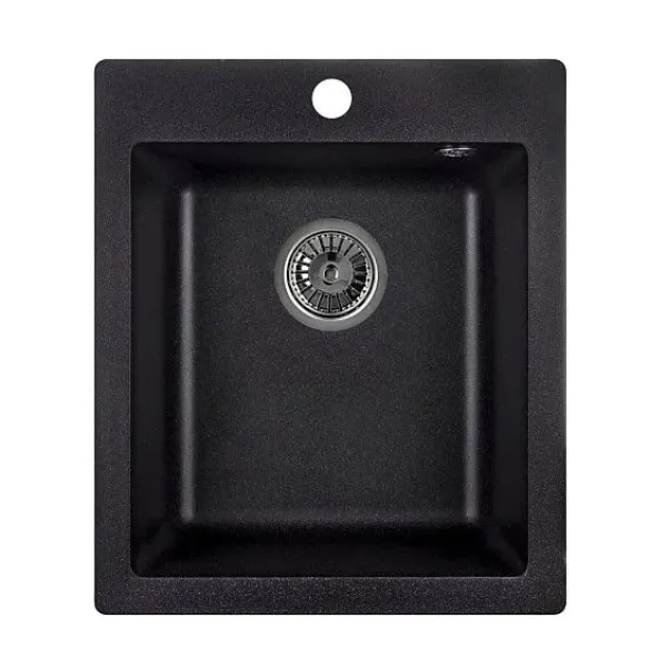 Кухонная мойка GRANULA GR-4201 черный