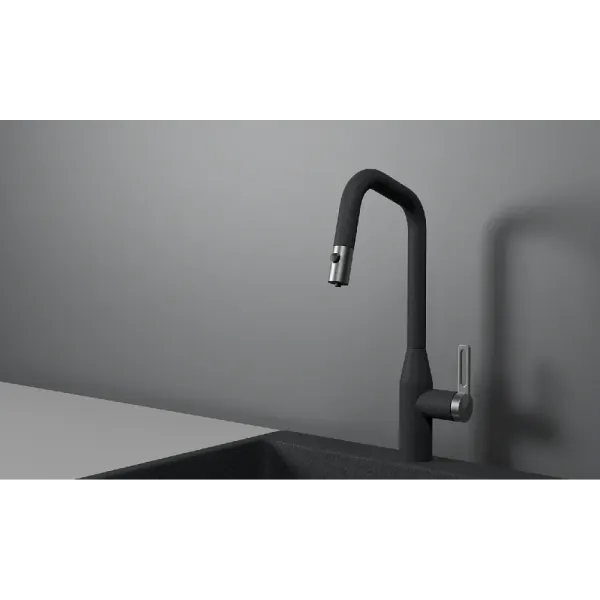 Смеситель GRANULA GR-8171 графит