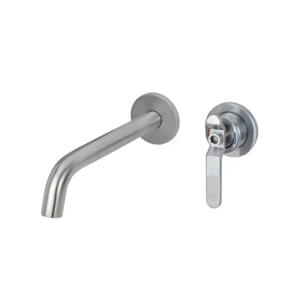 Смеситель BRONZE DE LUXE 1760'S LOFT матовый хром 5530CC