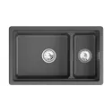Кухонная мойка GRANULA KS-7304iU чёрный