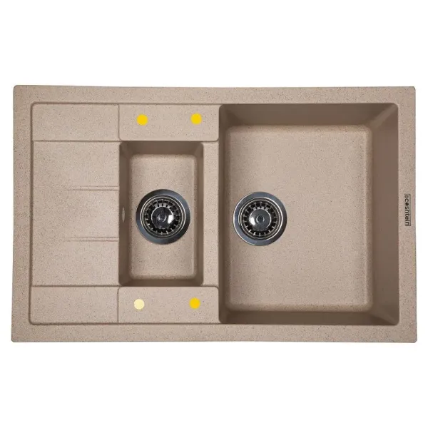 Кухонная мойка ZIGMUND & SHTAIN Rechteck 781.5 песочный