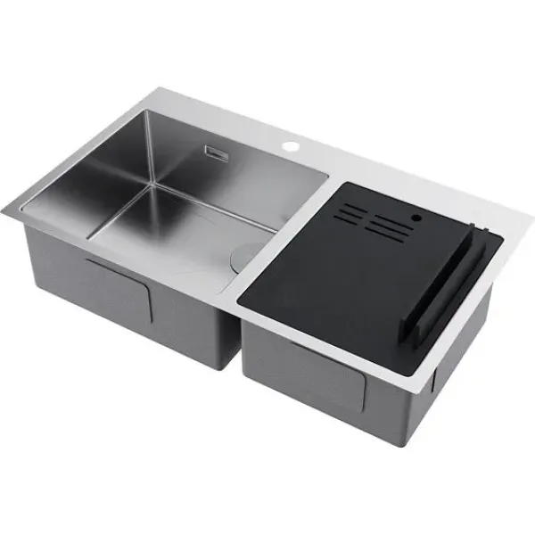 Кухонная мойка OMOIKIRI Akisame 86-2 Side-IN (4997021)