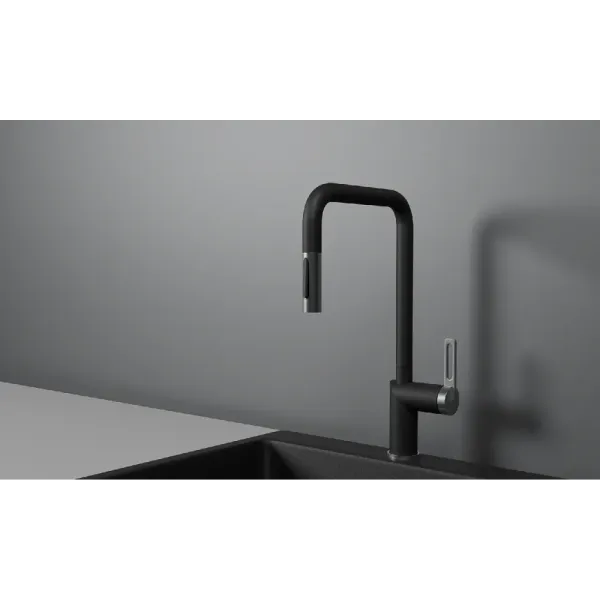 Смеситель GRANULA GR-8173 шварц