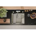 Кухонная мойка GRANULA 5505RU креман