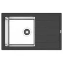 Кухонная мойка FLORENTINA Комби 780 антрацит (21.395.D0780.302)