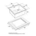 Кухонная мойка PAULMARK Aller PM804844-GM