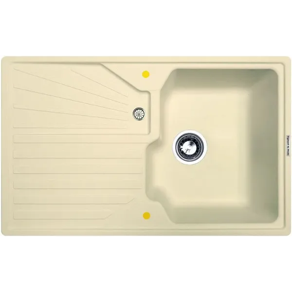 Кухонная мойка ZIGMUND & SHTAIN kaskade 800(молодое шампанское)