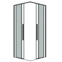 1/2 душевого огражде...