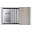 Кухонная мойка PAULMARK LUMI-MULTI SINK LU-MULTI 74-GRM