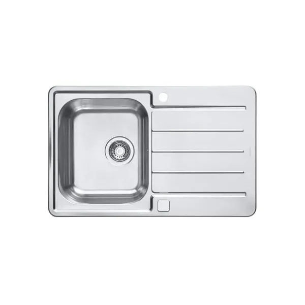 Кухонная мойка ALVEUS Line Maxim 80 SAT-90 1100216 (в комплекте с сифоном 1127251)