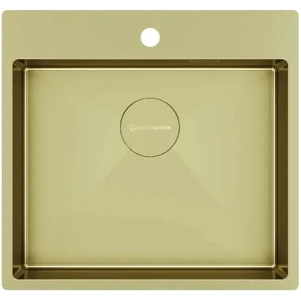 Кухонная мойка KUCHENSTERN WERK 60 золото