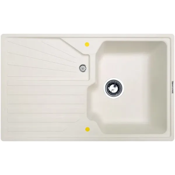 Кухонная мойка ZIGMUND & SHTAIN kaskade 800(индийская ваниль)
