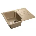 Мойка GRANFEST Standart GF-S680L (680х500) Песочный 302 с крылом 430548