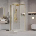 1/2 душевого ограждения GROSSMAN 1/2.K33.01.12.32.00 золото сатин