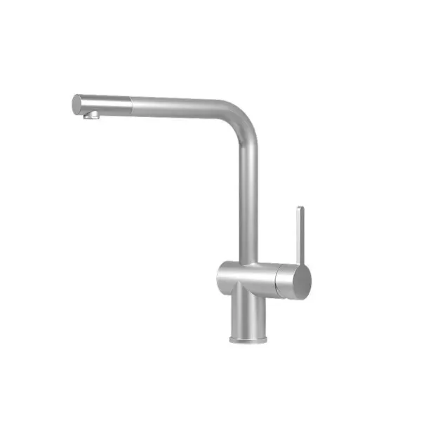 Смеситель GRANULA 5017 нержавеющая сталь