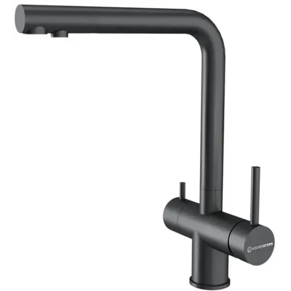 Смеситель KUCHENSTERN FOKUS-FS вороненая сталь