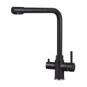 Смеситель KUPPERSBERG geo kg2385cr black metal.