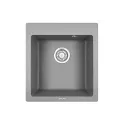 Кухонная мойка GRANULA GR-4651 алюминиум