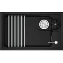 Кухонная мойка GRANULA 7309RU черный
