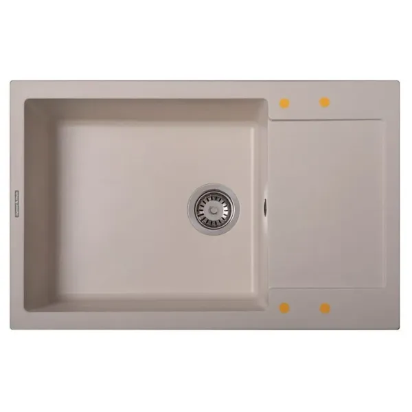Кухонная мойка Zigmund & Shtain Rechteck 780.490 индийская ваниль
