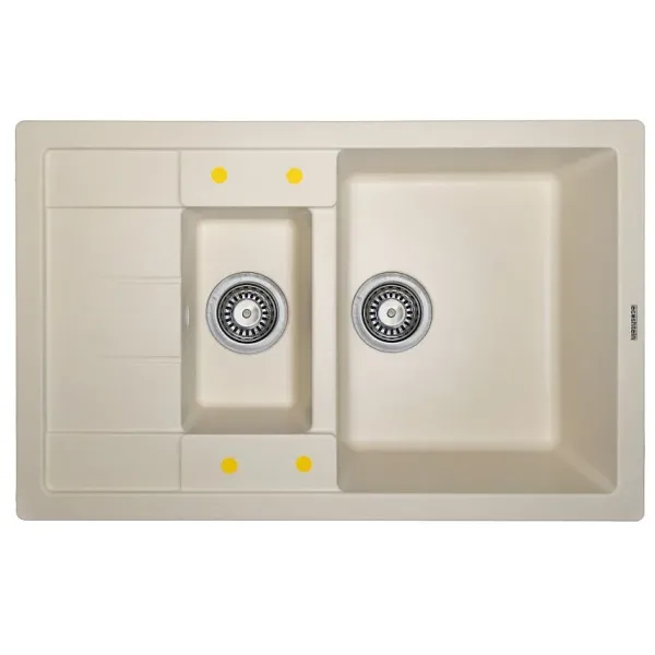 Кухонная мойка ZIGMUND & SHTAIN Rechteck 781.5 капучино