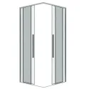 Душевое ограждение GROSSMAN 300.K33.01.9090.10.00 хром