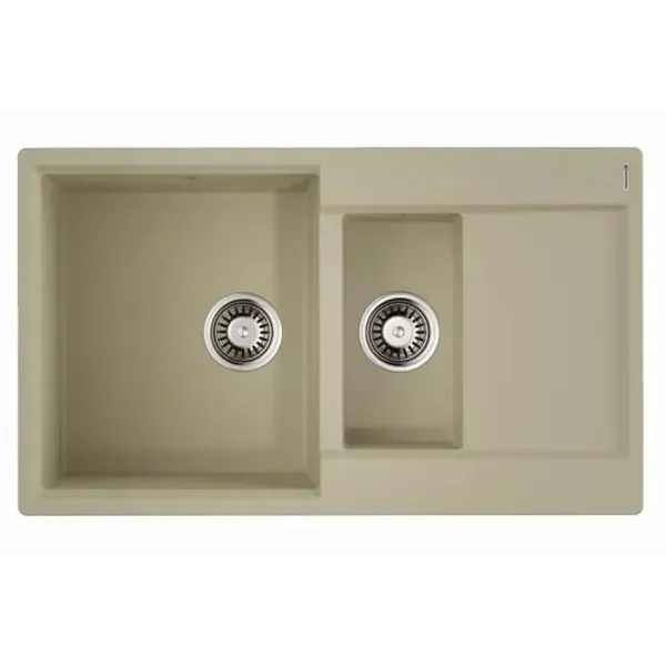 Кухонная мойка OMOIKIRI Daisen 86-2-BE (4993471) Artgranit/ваниль